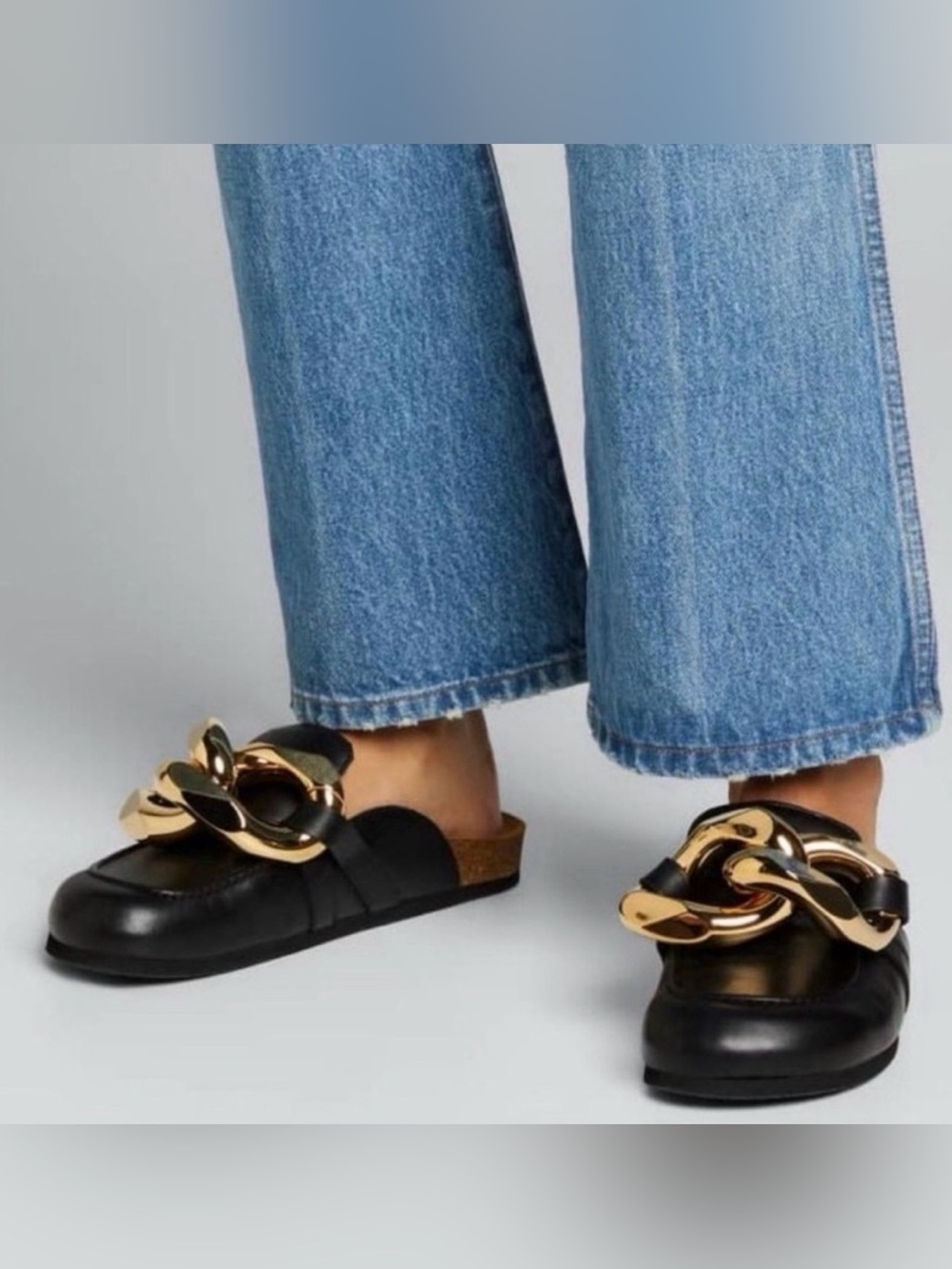 JW Anderson | Chunky Napa Chain Slide Mules, EU 38
